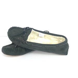 Women’s Faux Suede Moccasin Slippers Size 8-10